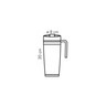 Fotogalerie - Cestovní termohrnek CONSTANT 0.4 l, nerez