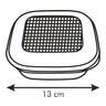 Fotogalerie - Miska s víčkem čtvercová MICROLINE 0,4 l,  2 ks