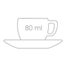 Fotogalerie - Šálek na espresso CREMA, 100 ml, s podšálkem