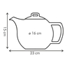 Fotogalerie - Konvice na čaj CREMA 1.4 l