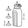 Fotogalerie - Dávkovací láhev PRESTO 500 ml, 4 trysky
