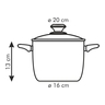 Fotogalerie - Keramický hrnec ecoPRESTO s poklicí ¤ 20 cm, 3.5 l