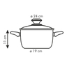 Fotogalerie - Keramický kastrol ecoPRESTO s poklicí ¤ 24 cm, 4.5 l