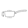 Fotogalerie - Keramický rendlík ecoPRESTO ¤ 16 cm, 1.3 l