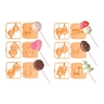 Fotogalerie - Tvořítka na cake pops DELÍCIA, 6 tvarů