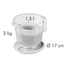 Fotogalerie - Kuchyňské váhy dovažovací DELÍCIA 2.2 kg