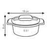 Fotogalerie - Miska FUSION Diet Revolution ¤ 12 cm