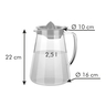 Fotogalerie - Džbán TEO 2.5 l, s odšťavňovačem