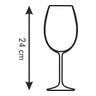 Fotogalerie - Sklenice na bordeaux SOMMELIER 550 ml, 6 ks