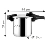 Fotogalerie - Tlakový hrnec BIO EXCLUSIVE + 7.5 l