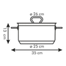 Fotogalerie - Kastrol HOME PROFI s poklicí ¤ 26 cm, 6,5 l