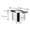 Fotogalerie - Hrnec ULTIMA s poklicí ¤ 18 cm, 3.0 l