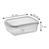 Fotogalerie - Dóza FRESHBOX GLASS 1.0 l, obdélníková