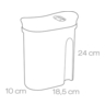 Fotogalerie - Dóza s datumovkou 4FOOD 2.0 l