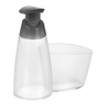  Dávkovač saponátu CLEANKIT 350 ml, s místem pro houbičku Tescoma 