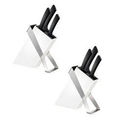 Výhodný balíček: Blok na keramické nože AZZA s noži, 2 kusy