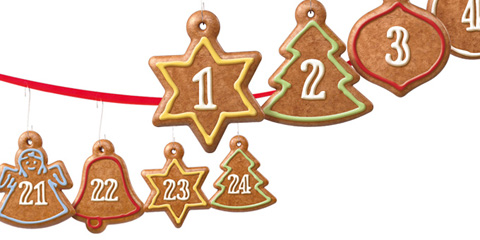 Vykrajovátka adventní kalendář DELÍCIA Tescoma