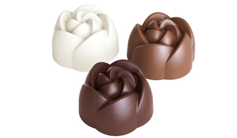 Formičky na čokoládu DELÍCIA CHOCO, růžičky