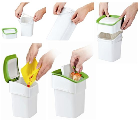 Stolní odpadkový koš CLEAN KIT Tescoma