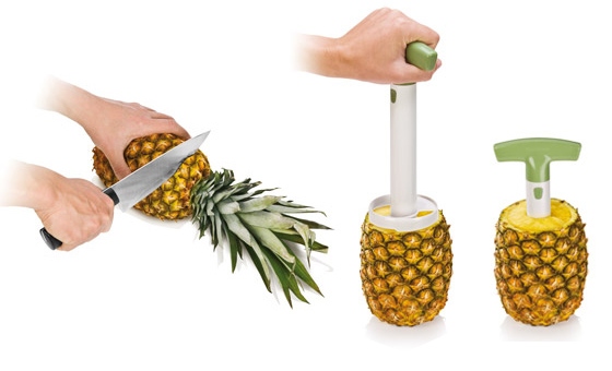 krajec vykrajovac ananas Tescoma