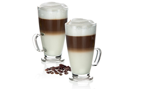 Skleněný hrnek latté macchiato CREMA
