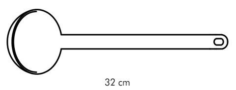 Naběračka SPACE BIANCO