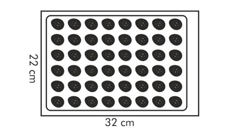  Forma na oříšky DELÍCIA SILICONE