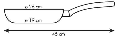 Keramická pánev FUSION ¤ 26 cm