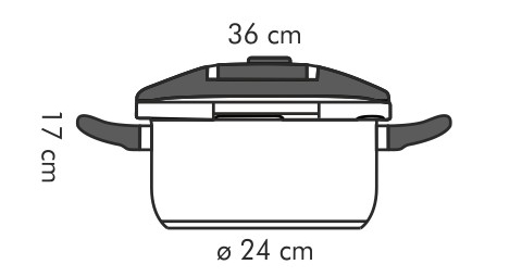 Tlakový hrnec PRESIDENT 4.0 l Tescoma