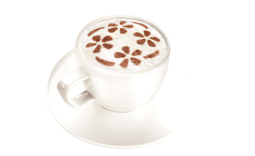 šablona na cappuccino tescoma
