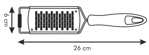 Struhadlo PRESTO X - sharp, obousměrné tescoma